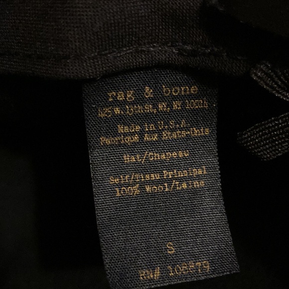 RAG & BONE Wool Fedora Hat - Picture 5 of 5